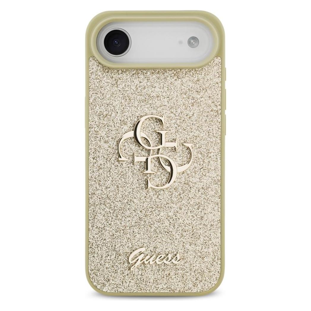 Guess - Fixed Glitter Big 4G (GUHCP17MHG4SGD) - iPhone 17 Air - Gold (Apple iPhone 17) (GUHCP17MHG4SGD)