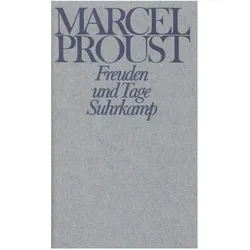 Proust:Werke. Frankfurter Ausgabe.1, Belletristik von Marcel Proust