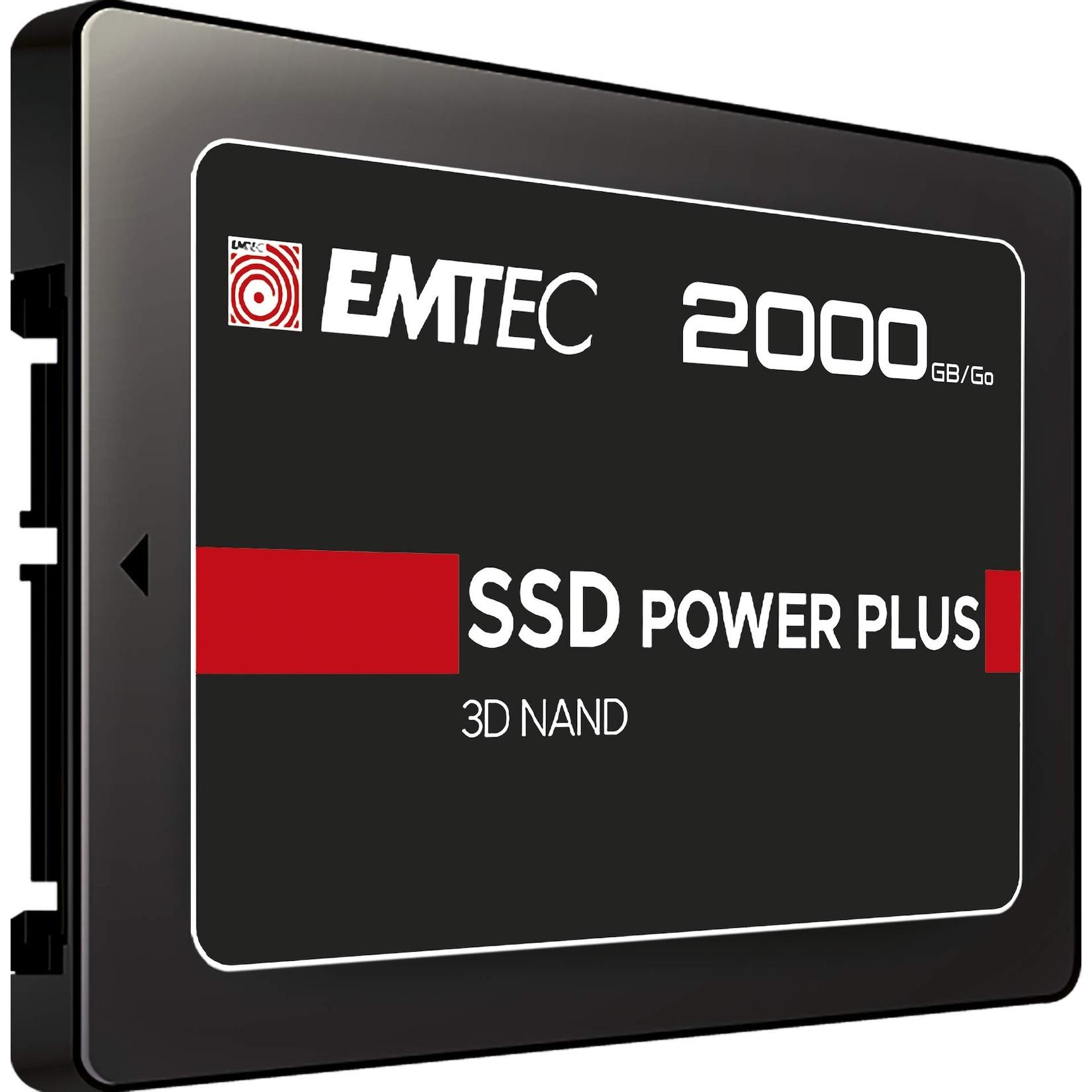 EMTEC X150 SSD Power Plus 2 TB (2,5 Zoll SSD, SATA III, ECSSD2TX150)