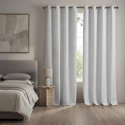 Madison Park Luna 100% Polyester Luna Total Blackout Window Panel