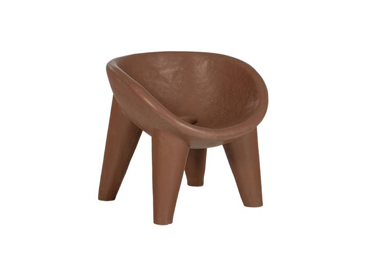 Design Outdoor Loungesessel „Orio“ Braunrot De Eekhoorn