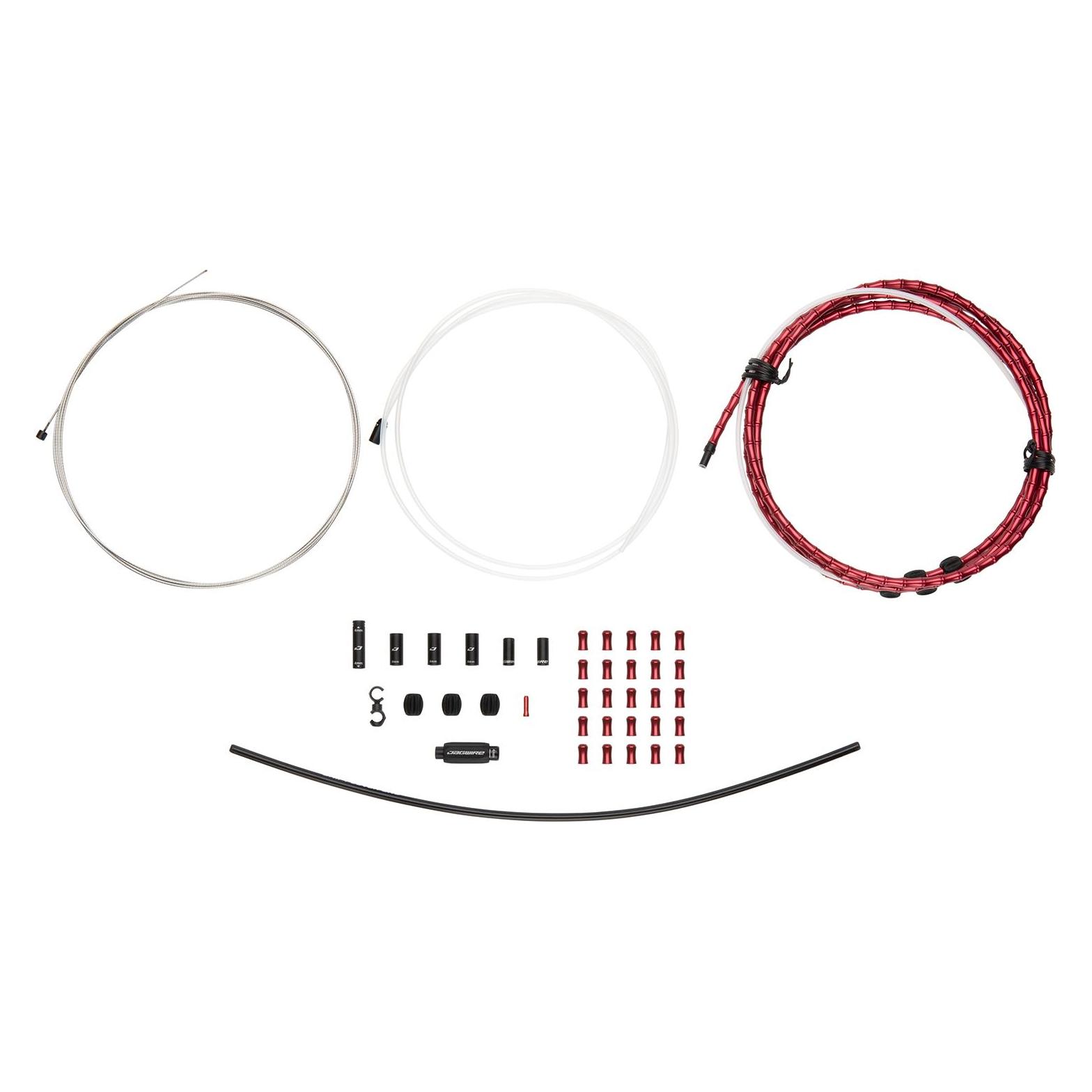 Jagwire RCK603 1X Elite Link Shift Kit, red (JA8137.RED)