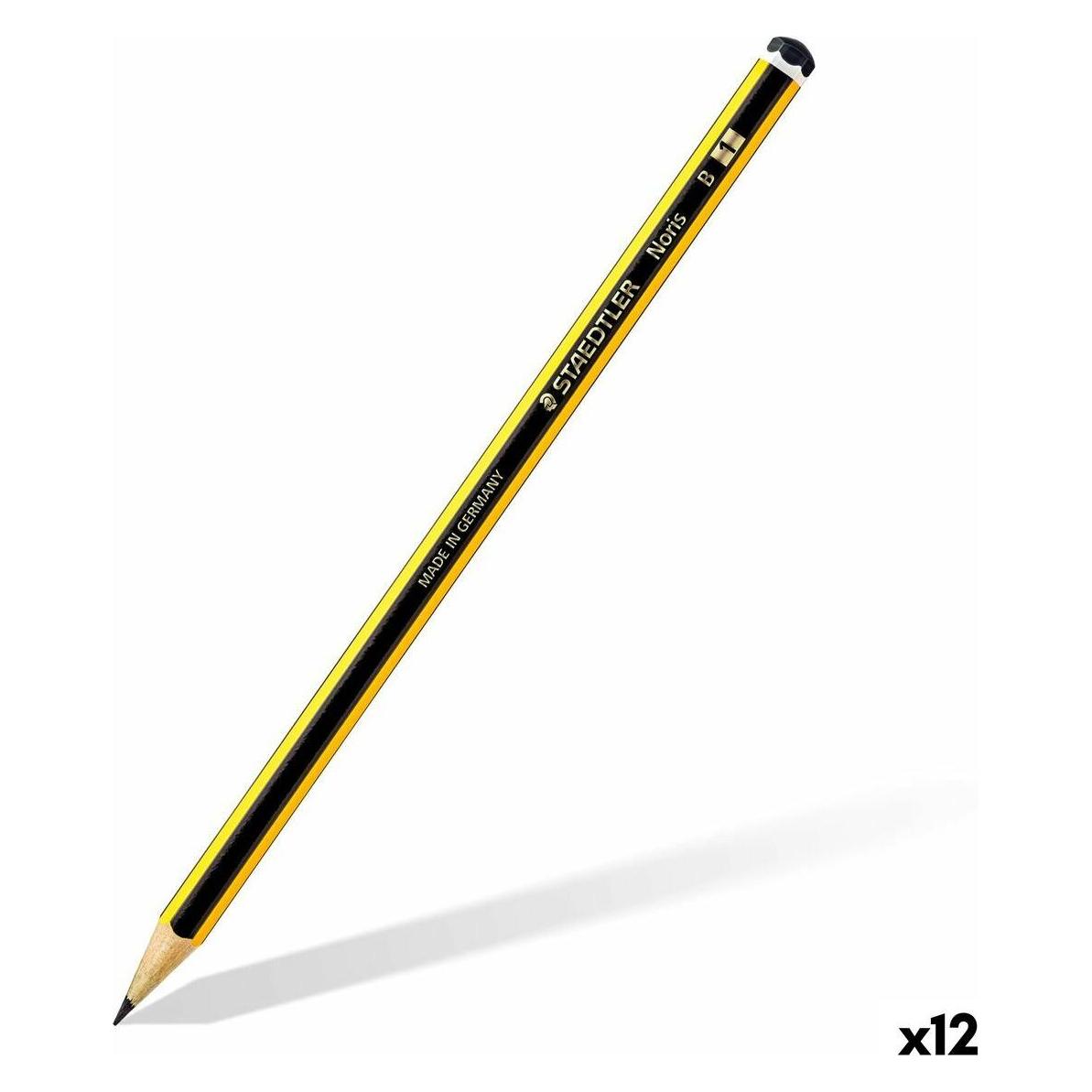 Staedtler Noris Bleistift, B (2 mm, B, 12x) (11STAE120N1)