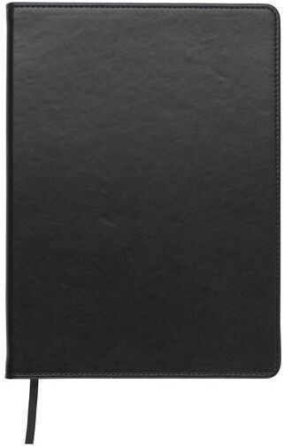 Carnet personnalisable en PVC A5 Ellis papier PU noir