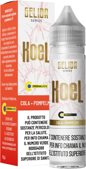 Croma Vape Koel Gelida Series Liquido Shot 20ml Cola Pompelmo Ghiaccio