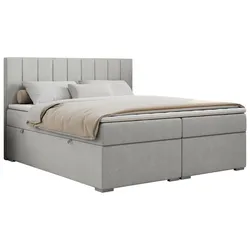 BOXBETT ALLY 120/200 Hellgrau Struktur - H4