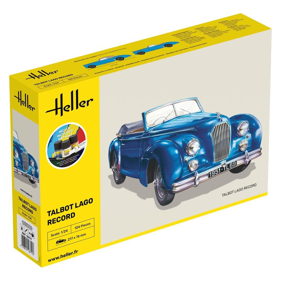 Heller STARTER KIT Talbot Lago Record (56711)