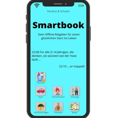 SMARTBOOK - Dein Offline-Ratgeber für einen glücklichen Start ins Leben, Taschenbuch von Michelle Karakus, Epubli, 978-3-7575-0015-3