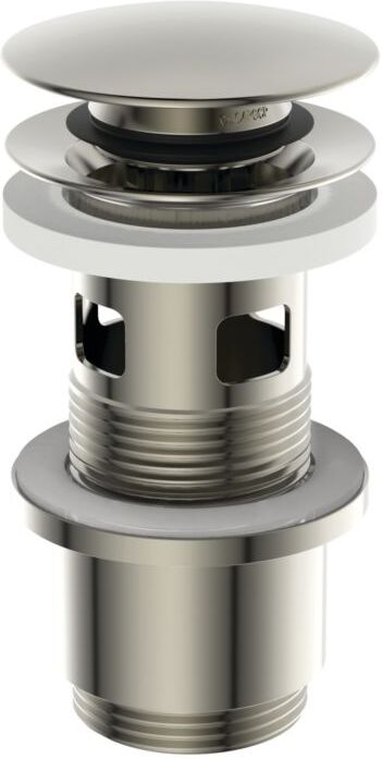 Ideal Standard Open-Ventil E1482GN für Waschtische mit Überlauf, Edelstahl