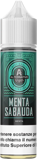 Alternative Vapor Menta Sabauda Liquido Shot 20ml
