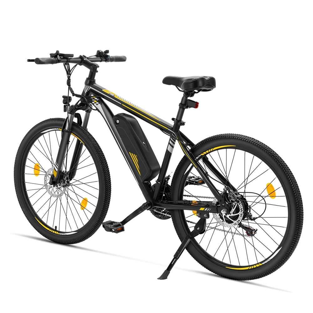 Touroll U1 26 E-Bike 26 Zoll 250W 468Wh Shimano 21-Gang 65km Reichweite StVZO IPX4 Schwarz