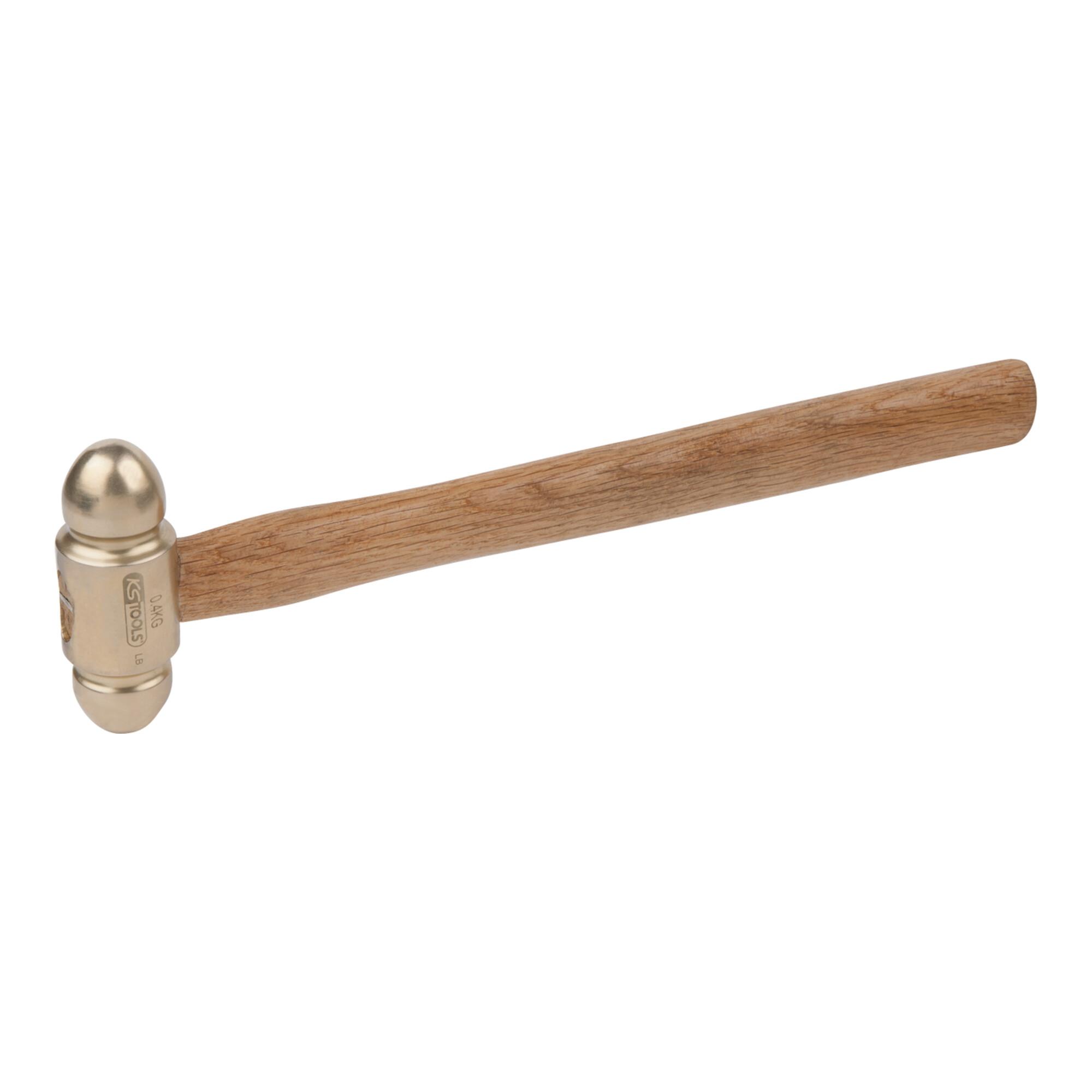 KS Tools BRONZEplus Schlosserhammer, 100g, amerikanische Form (963.2105)