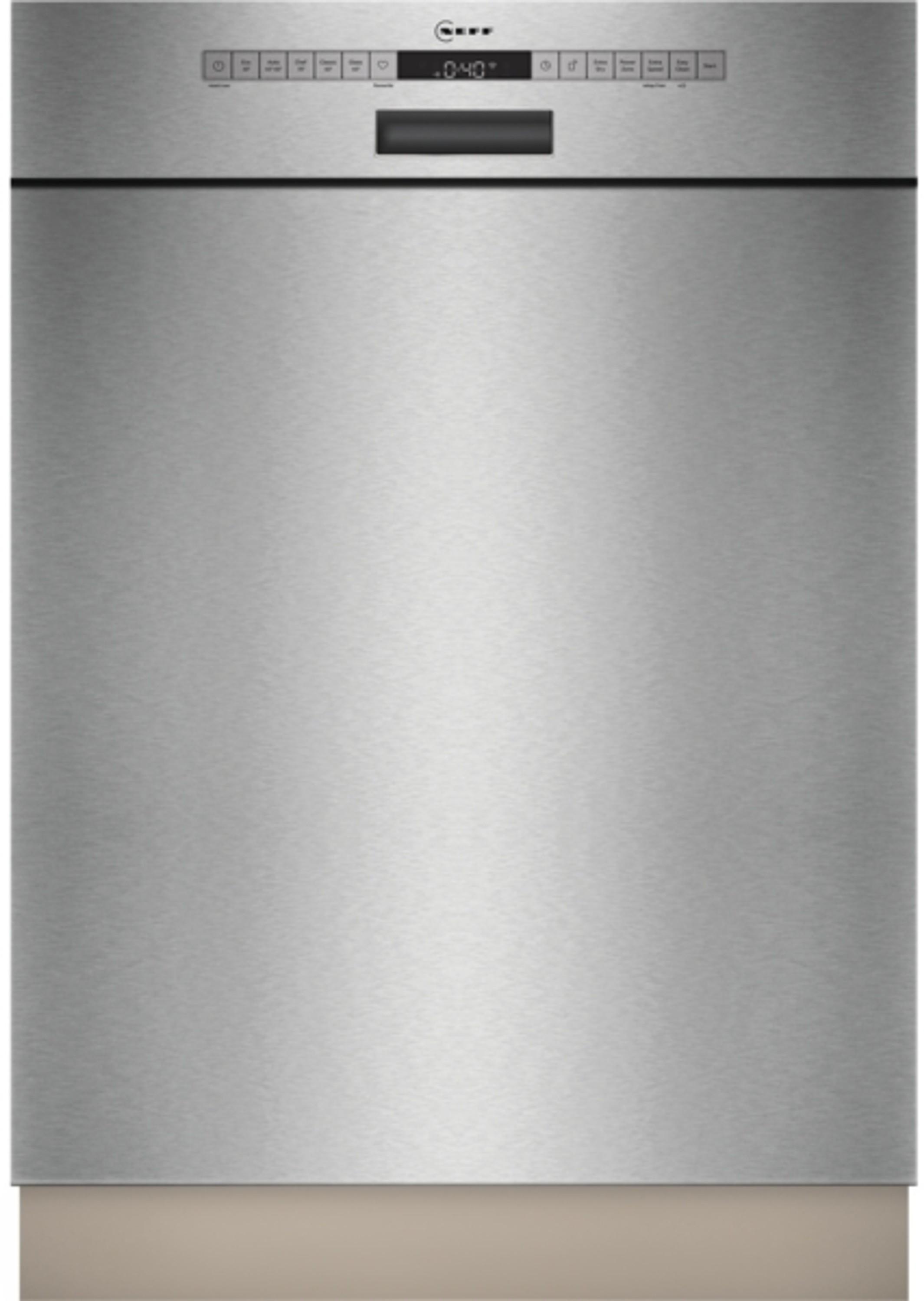 Neff N 50, Unterbau-Geschirrspüler, 60 cm, Gebürsteter Stahl, S125EBS16E