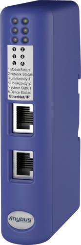 Anybus AB7318 CAN/EtherNet/IP CAN Umsetzer CAN Bus, USB, Sub-D9 galvanisch getrennt, Ethernet 24 V/DC 1St.