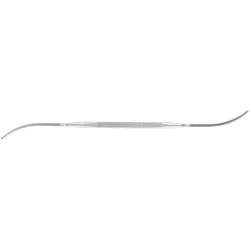 Pferd, Raspel + Feile, Präzisions-Riffelfeile Typ 605 180mm Schweizer Hieb 2, mittel-fein (Hieb 2, 180 mm)