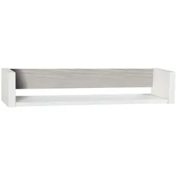 Schardt, Kinderregal, Maxx Boathouse Wandbord 1 Ablage, Boathouse Pine / weiss (93 x 18 x 18 cm)