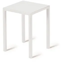 Hocker Quatris 40x40 weiß