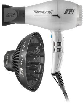 Parlux Digitalyon + Magic Sense secador de cabelo + difusor Silver 1 un.. Digitalyon + Magic Sense