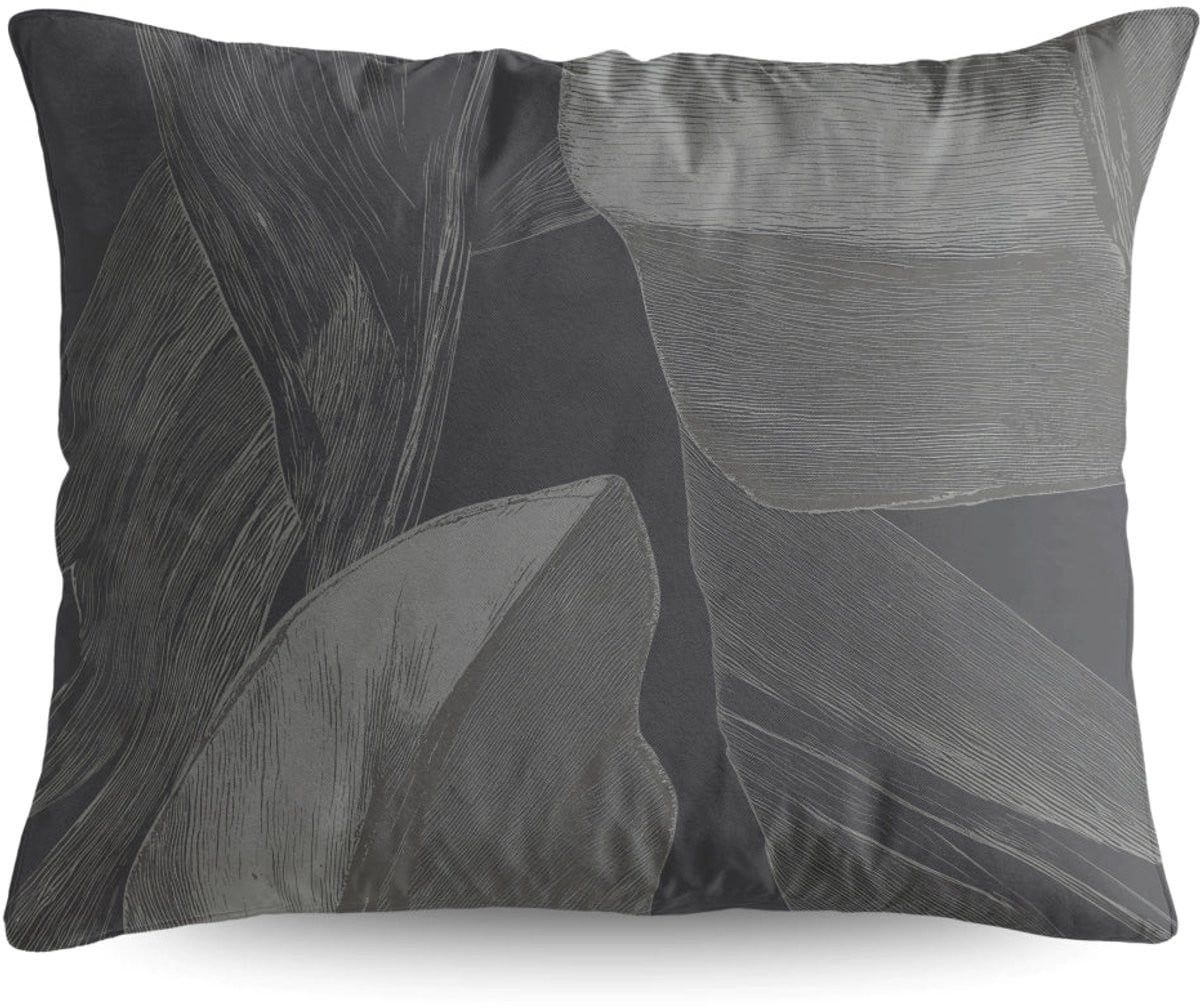 Zelesta Pure Design Katoen Kussensloop set van 2 - Black Swan - 80x80 cm