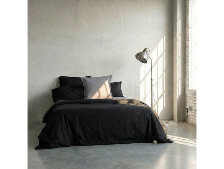 Housse de couette HappyFriday BASIC Noir 240 x 220 cm