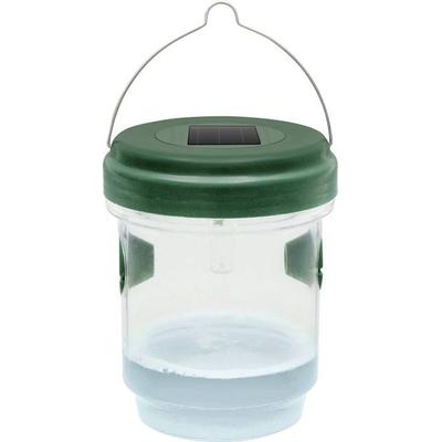 Gardigo Solar Insektenfalle Lockstoff, LED-Licht Wespenfalle (Ø x H) 93 mm x 117 mm Grün 1 St.