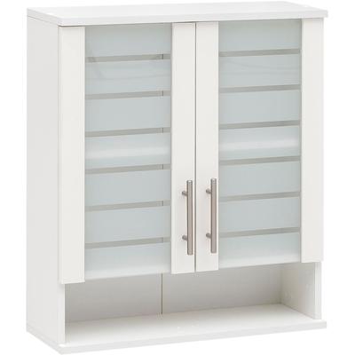 Hängeschrank SCHILDMEYER "Nikosia, Hängeschrank, Made in Germany, B: 60 cm", weiß, B:60cm H:70,5cm T:20,5cm, Schränke, Hängeschrank, Solide Verarbeitung - Dieses Produkt ist in Deutschland gefertigt