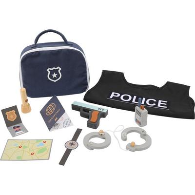 Holz Polizei-Set 10-teilig