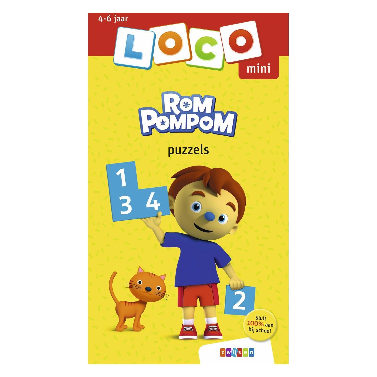 WPG Mini Loco Rom Pompom Puzzles (4-6 Jahre) (Niederländisch, 4 - 6 Jahre) (22445151)