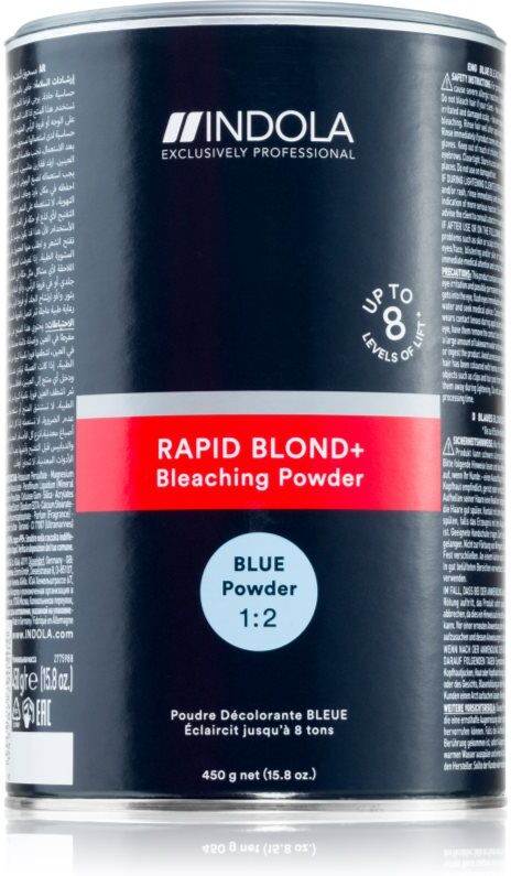 Indola Rapid BLOND+ Bleaching Powder poudre décolorante pour cheveux teinte Blue 450 g