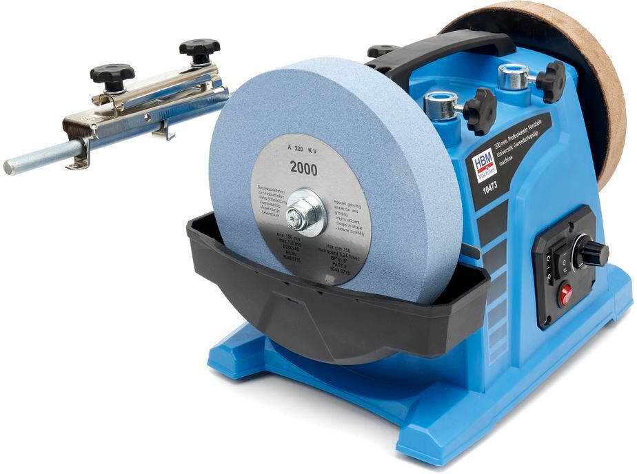 HBM 200 mm. Affilatrice universale variabile professionale