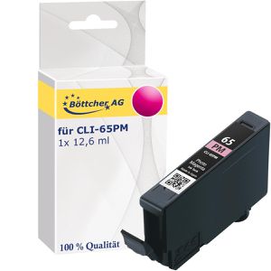 kompatibel für Canon CLI-65PM, Tinte, 12,6 ml, Foto magenta