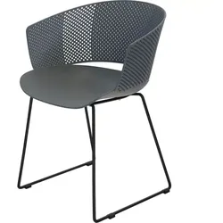 Lesli Living Design-Stuhl ORLY grau - 41260