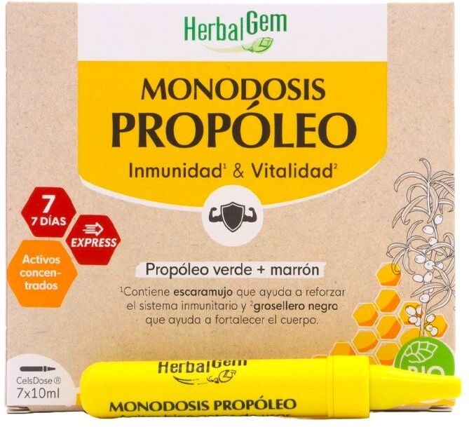 HerbalGem Propolis Bio 7 Single Dose