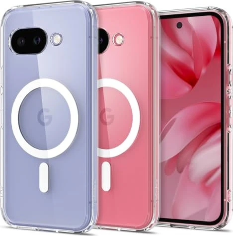 Spigen Ultra Hybrid MagSafe Clear White Google Pixel 9a