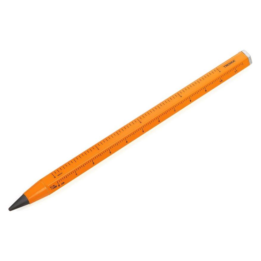 Troika CONSTRUCTION ENDLESS Bleistift Endlos-Schreibspitze, orange (HB, 1x) (PEN20/NO)