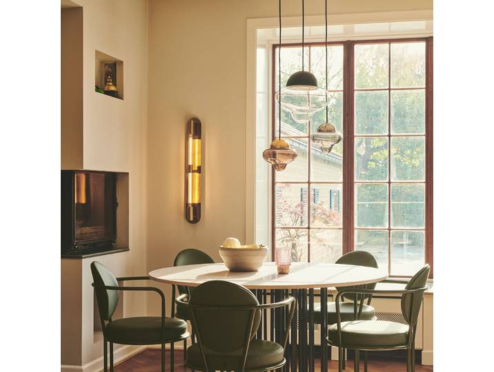 Nutty XL Pendelleuchte Clear/Black - Design By Us - Wohnzimmer - Glas - Einflammig