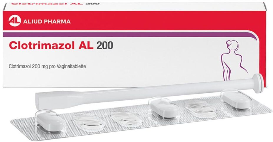 Clotrimazol AL 200 bei Scheidenpilz 3stk