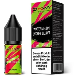 OXVA Watermelon Lychee Guava NicSalt Liquid 10ml / 10mg