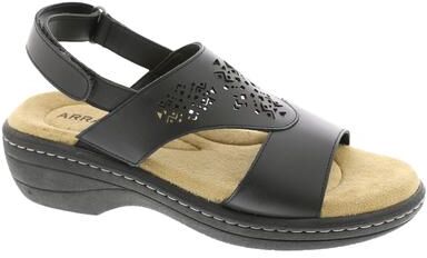 ARRAY Seaside - Womens 6 Black Sandal Medium