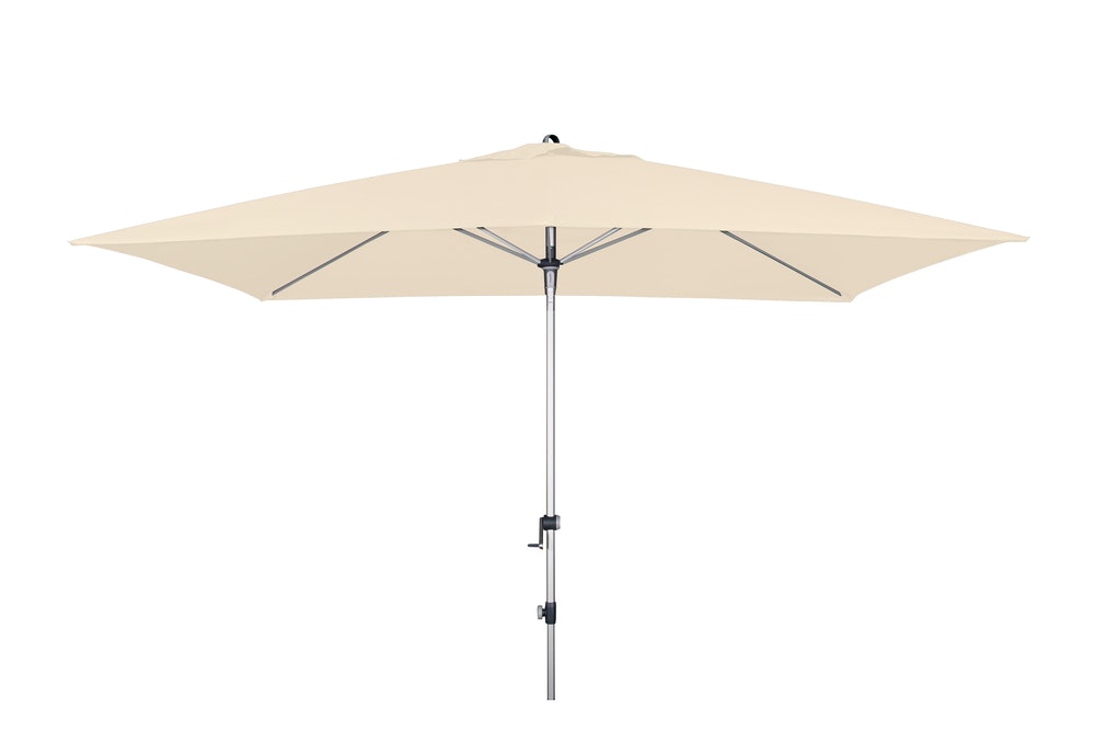 Sonnenschirm Kurbelschirm Mittelstockschirm Doppler Polyester 180 g/m² natur