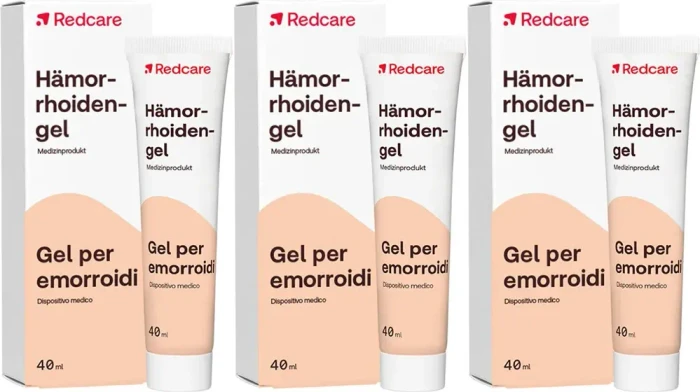 Haemorrhoidengel Redcare 3er-Pack 3x40 ml Gel