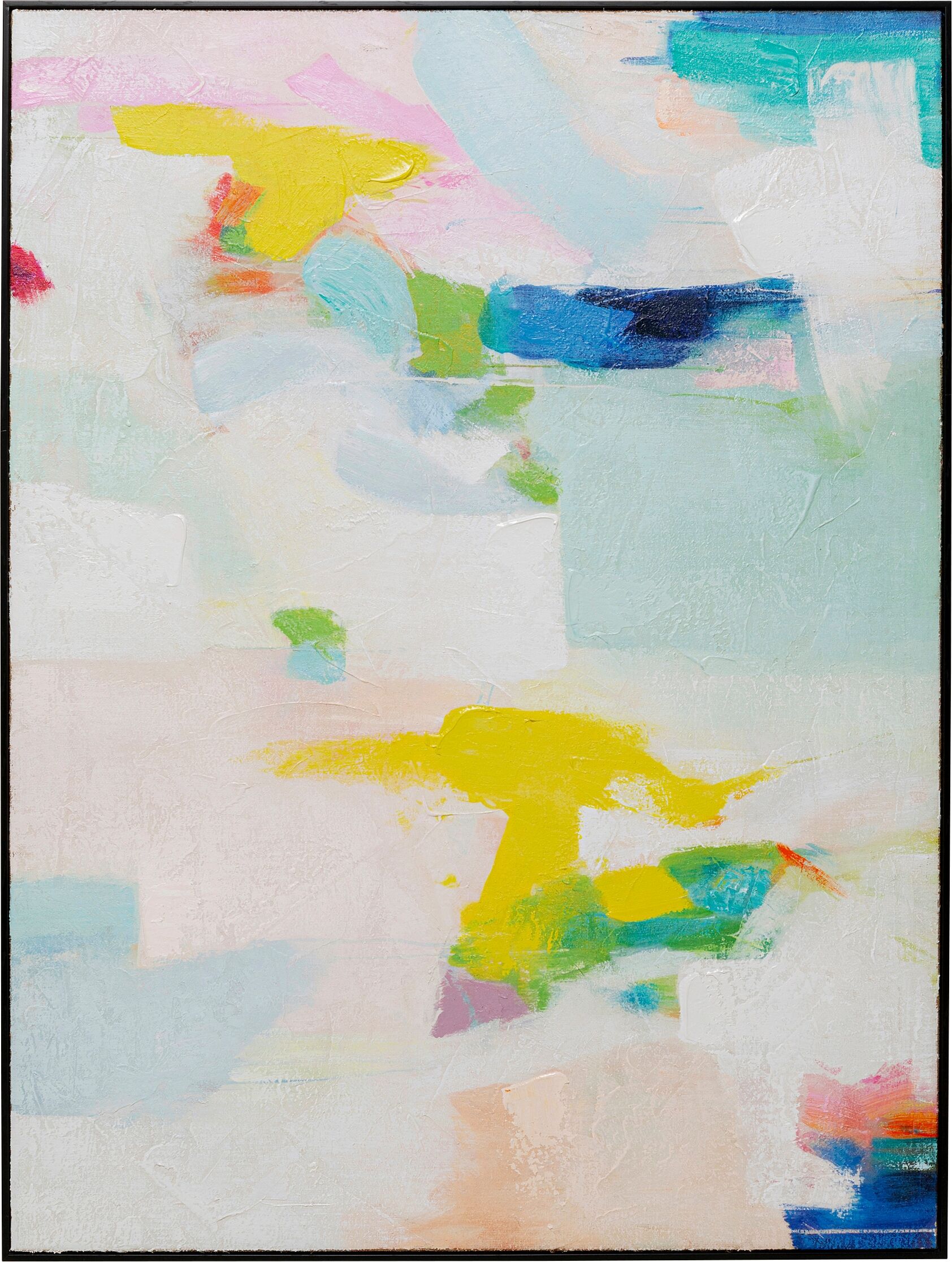 Leinwandbild KARE DESIGN "Leinwandbild Allegro Shades", bunt (farbe bild(er): bunt), B:90cm H:120cm T:4cm, Bilder, Leinwandbild