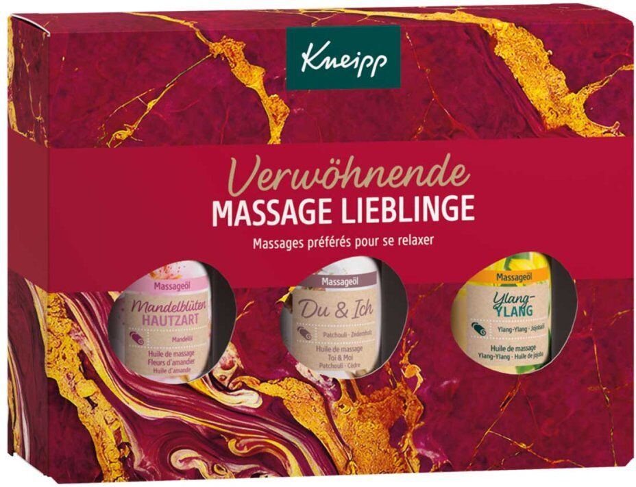 Kneipp Geschenkpackung Verwöhnende Massage Lieblinge 3X20ml