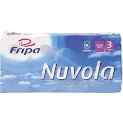 Fripa Toilettenpapier Nuvola 1200801 3lagig weiß 8 Rl./Pack.