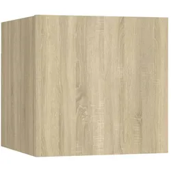 vidaXL, TV Möbel, Padonica (6 Stück) (80 x 30 x 30 cm)