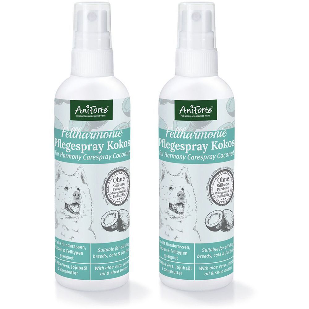 AniForte Fellharmonie Pflegespray Kokos 200 ml x2 2x200 Spray
