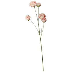 Deko Peonie   , orange , Kunststoff , Maße (cm): H: 110