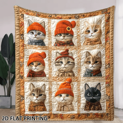 Inspire Curations Vintage Patchwork Dinosaur Flannel Throw Blanket 1 150x200cm