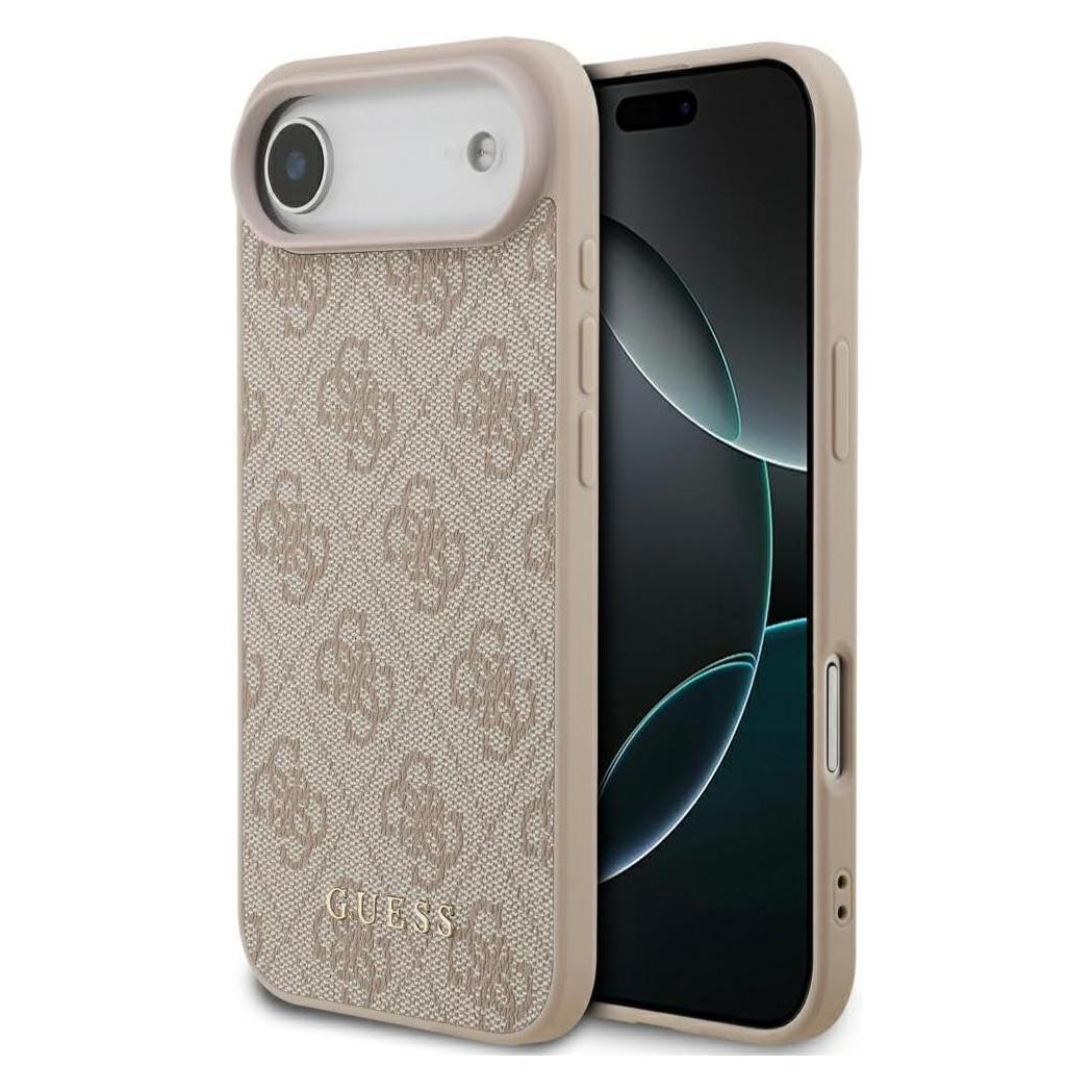 Guess - Hardcase 4G Classic (GUHCP17MG4GFPI) - iPhone 17 Air - Pink (Apple iPhone 17) (GUHCP17MG4GFPI)