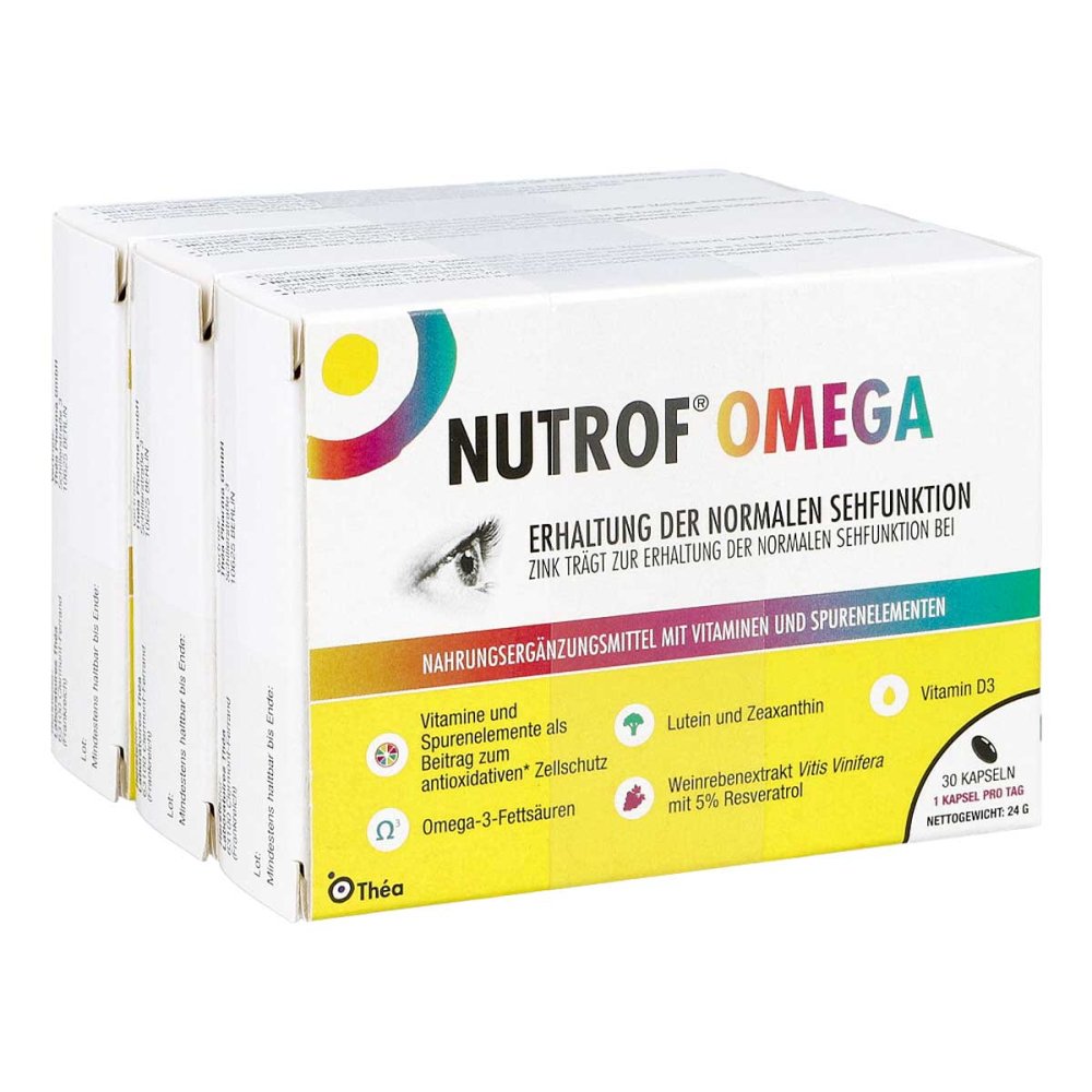 Thea Pharma GmbH Nutrof Omega Kapseln 06909295